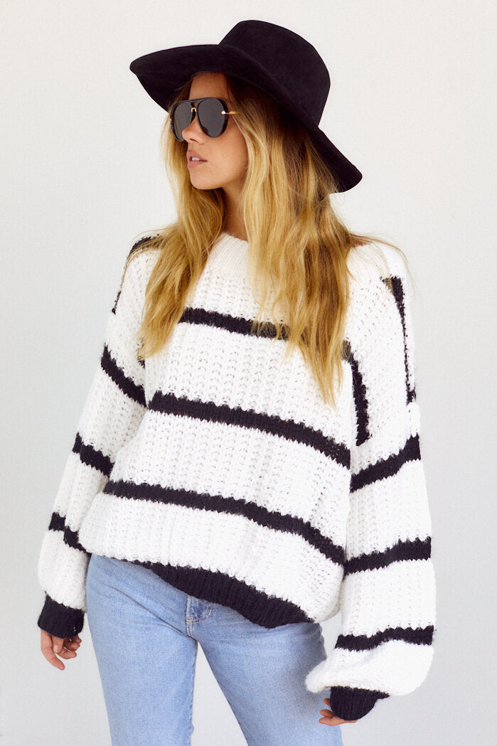 Belmont Stripe Sweater