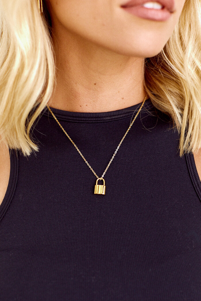 Frey Lock Necklace