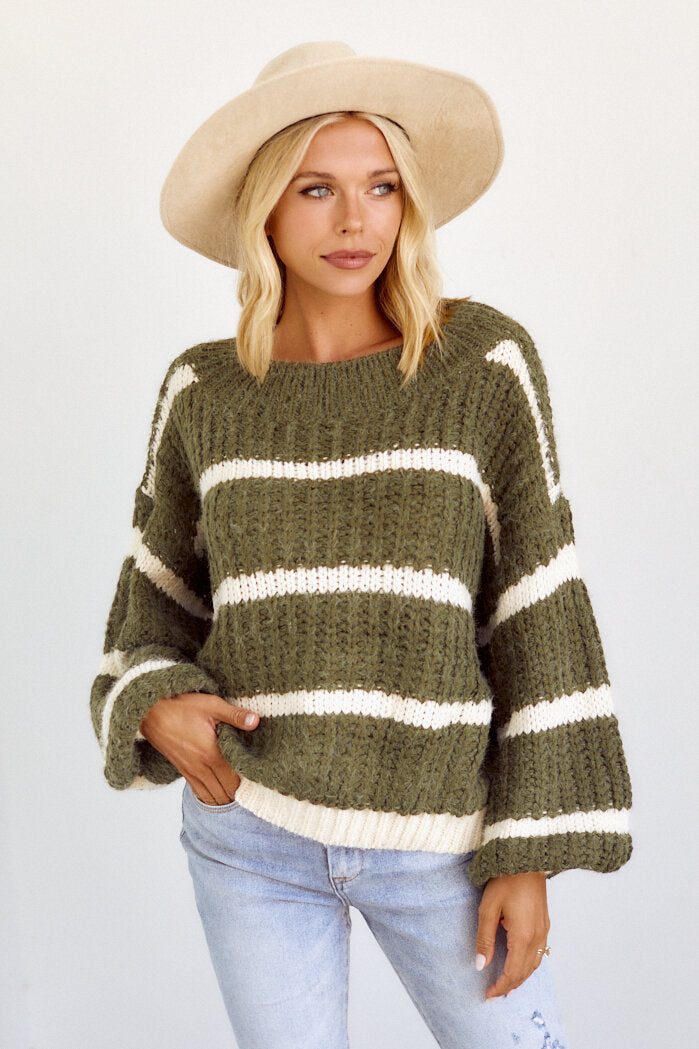 Belmont Stripe Sweater