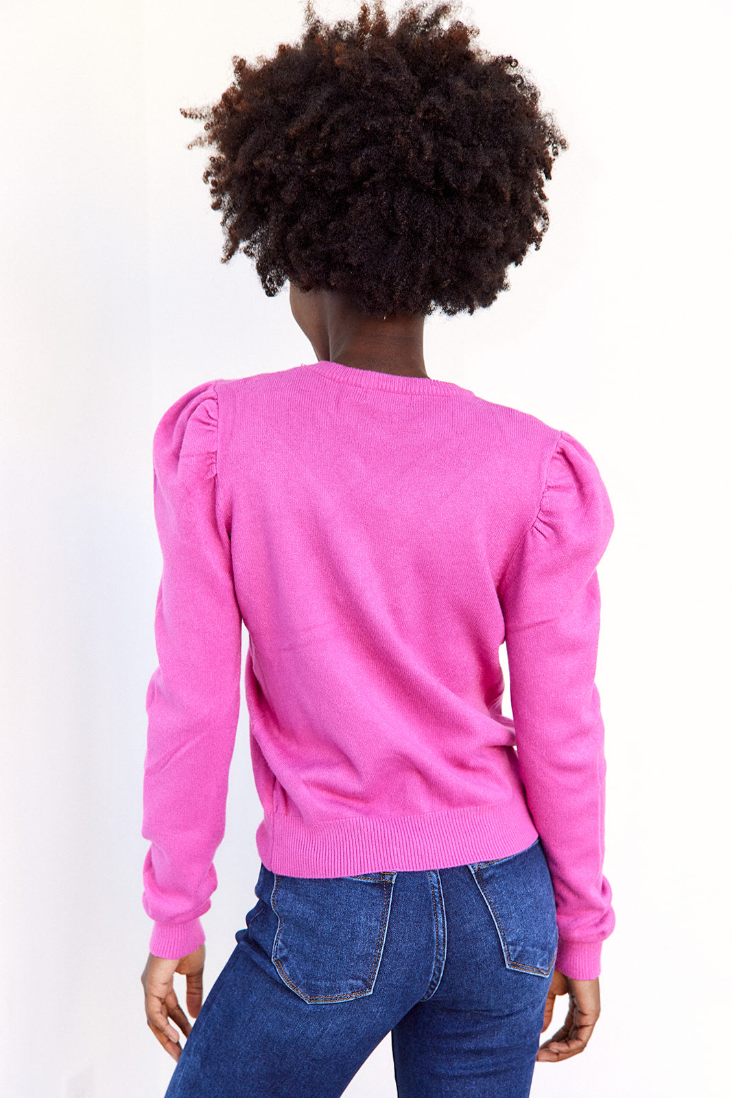 Piper Puff Sleeve Pullover Sweater