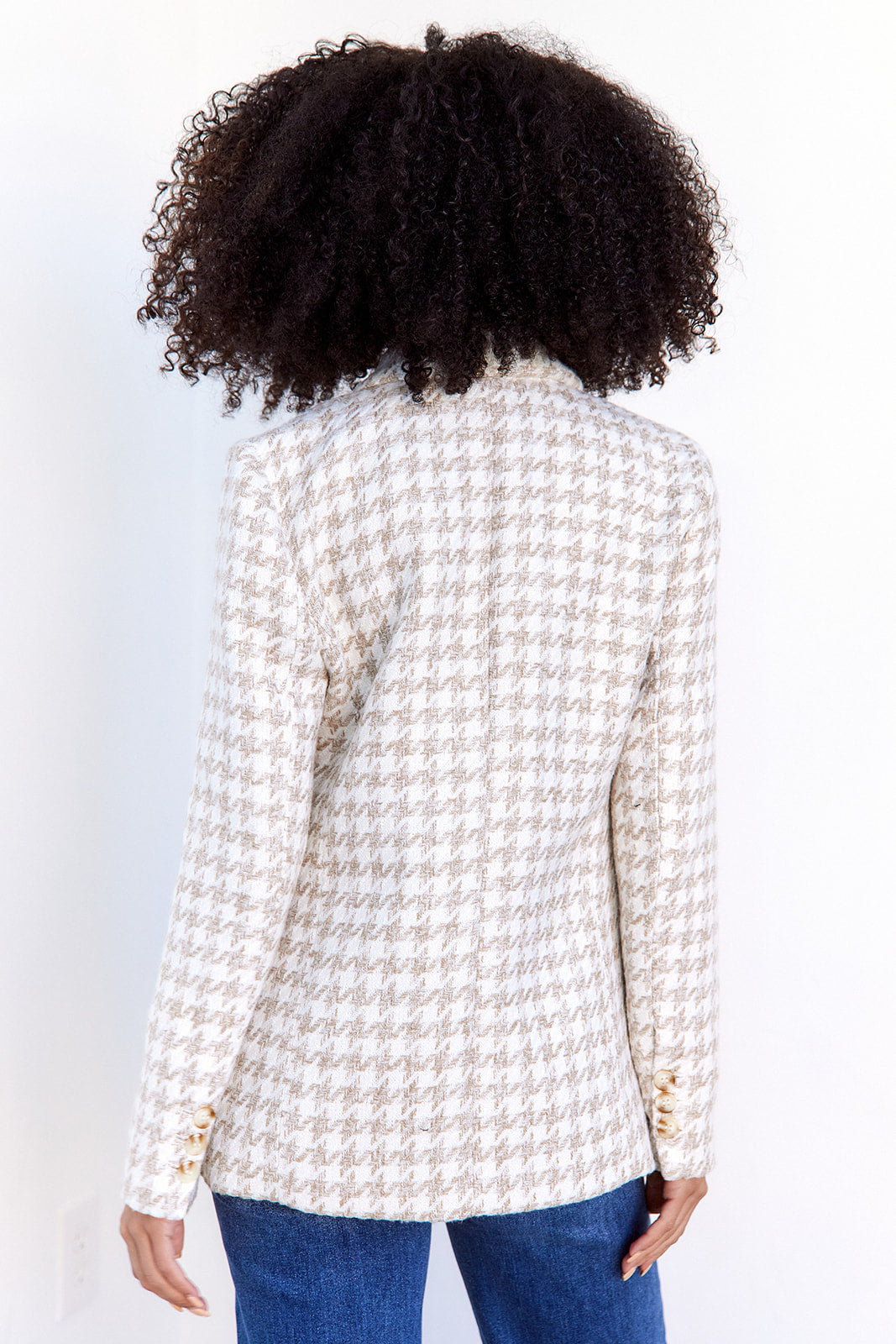 SALE - Andi Houndstooth Blazer