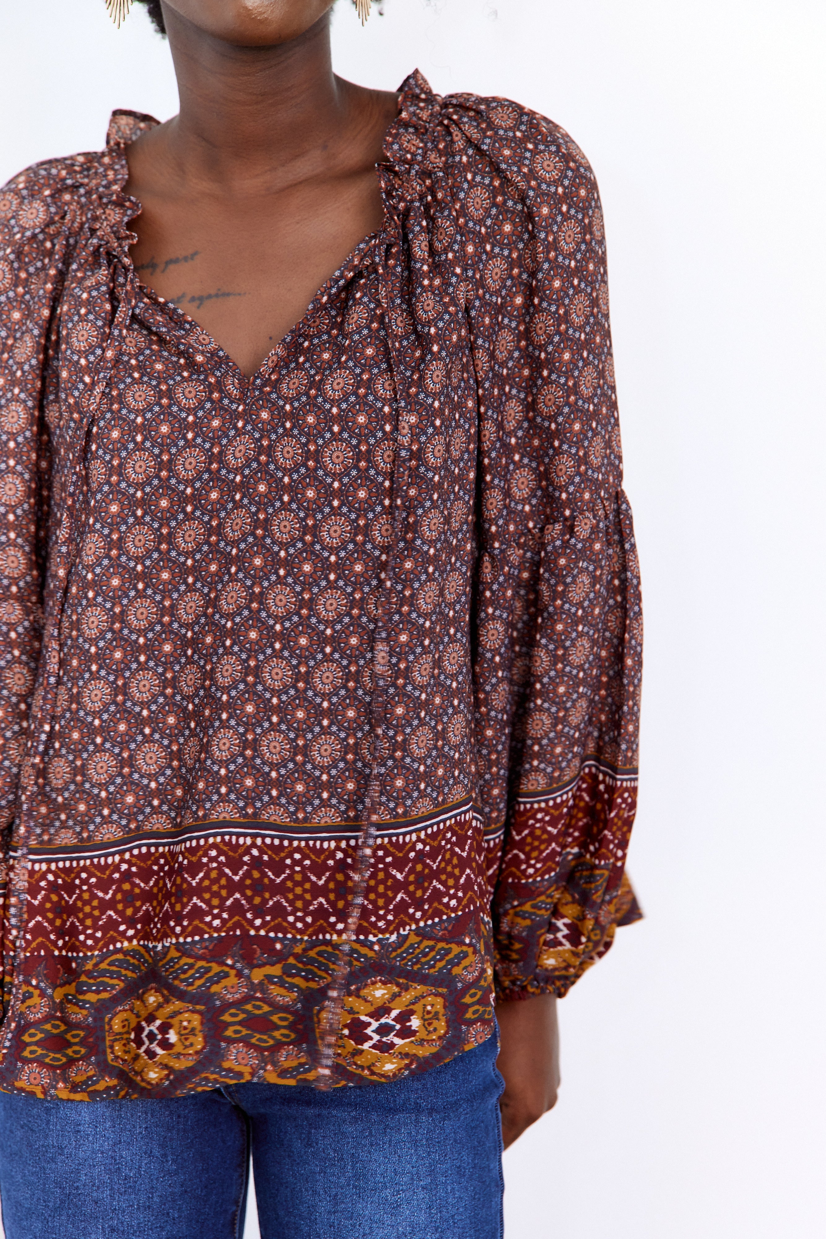 SALE - Esme Printed Blouse