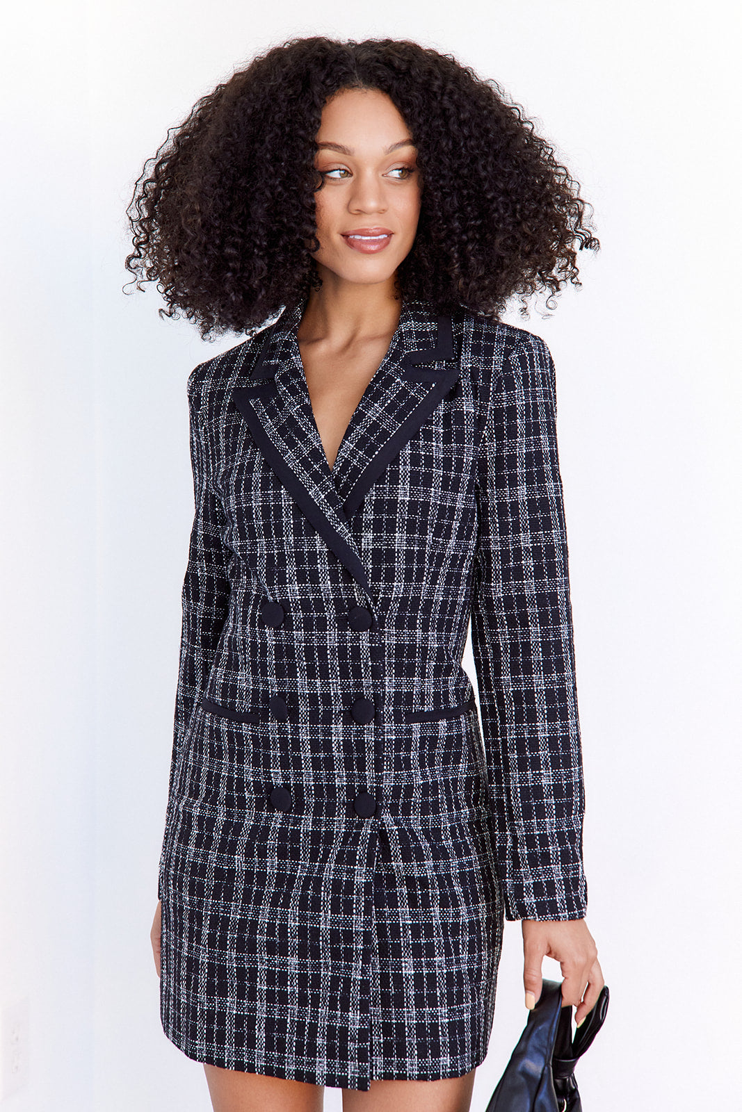 SALE - Gaia Tweed Blazer Dress