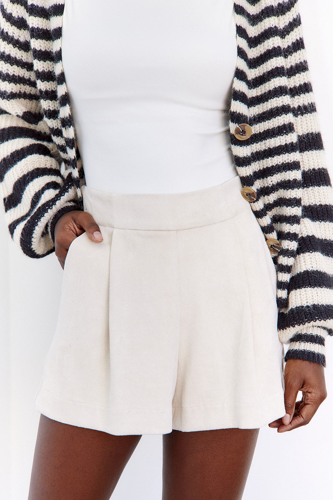 Alice Faux Suede Short
