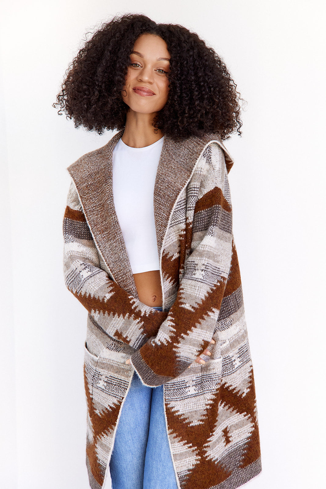 SALE - Maude Aztec Cardigan