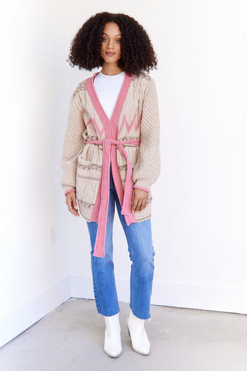 SALE - Charlotte Printed Cardigan