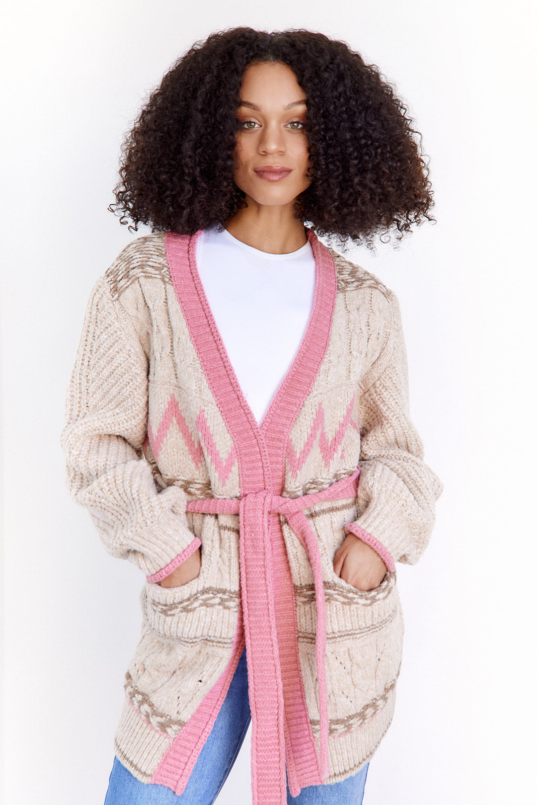 SALE - Charlotte Printed Cardigan