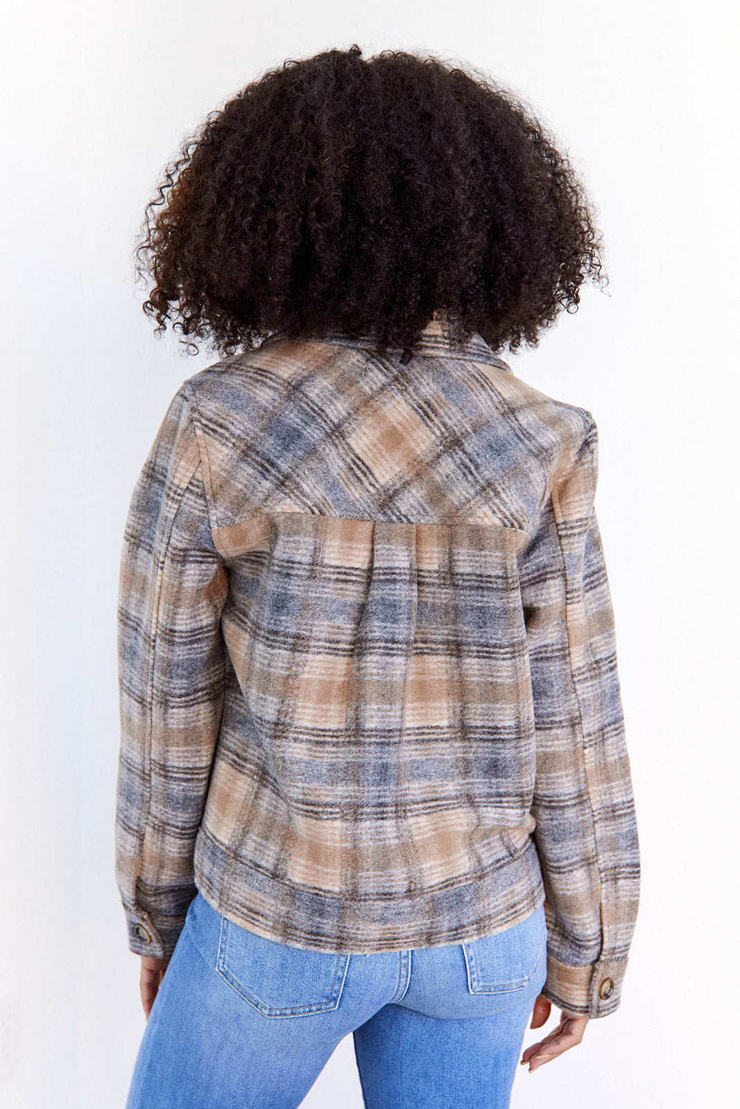 SALE - Mila Cropped Shacket