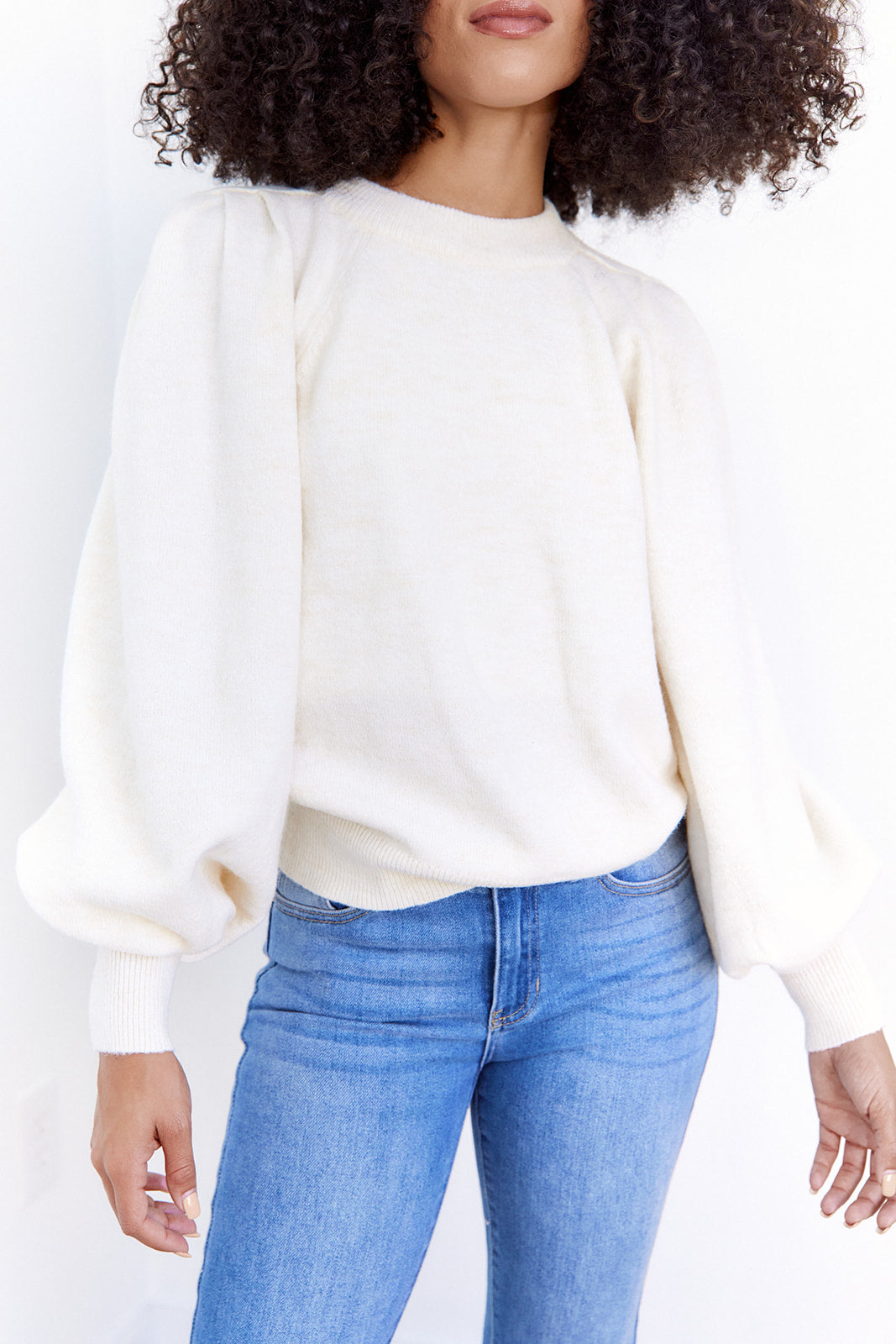 Mavery Puff Sleeve Sweater