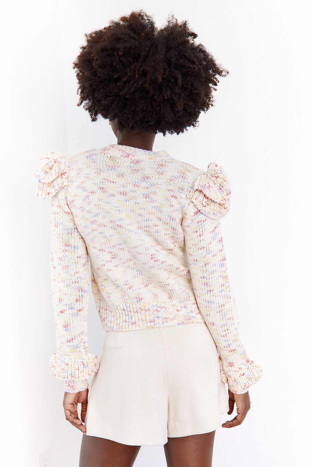 SALE - Nica Ruffle Sweater