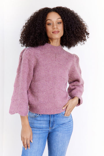 SALE - Haylen Wide Sleeve Sweater