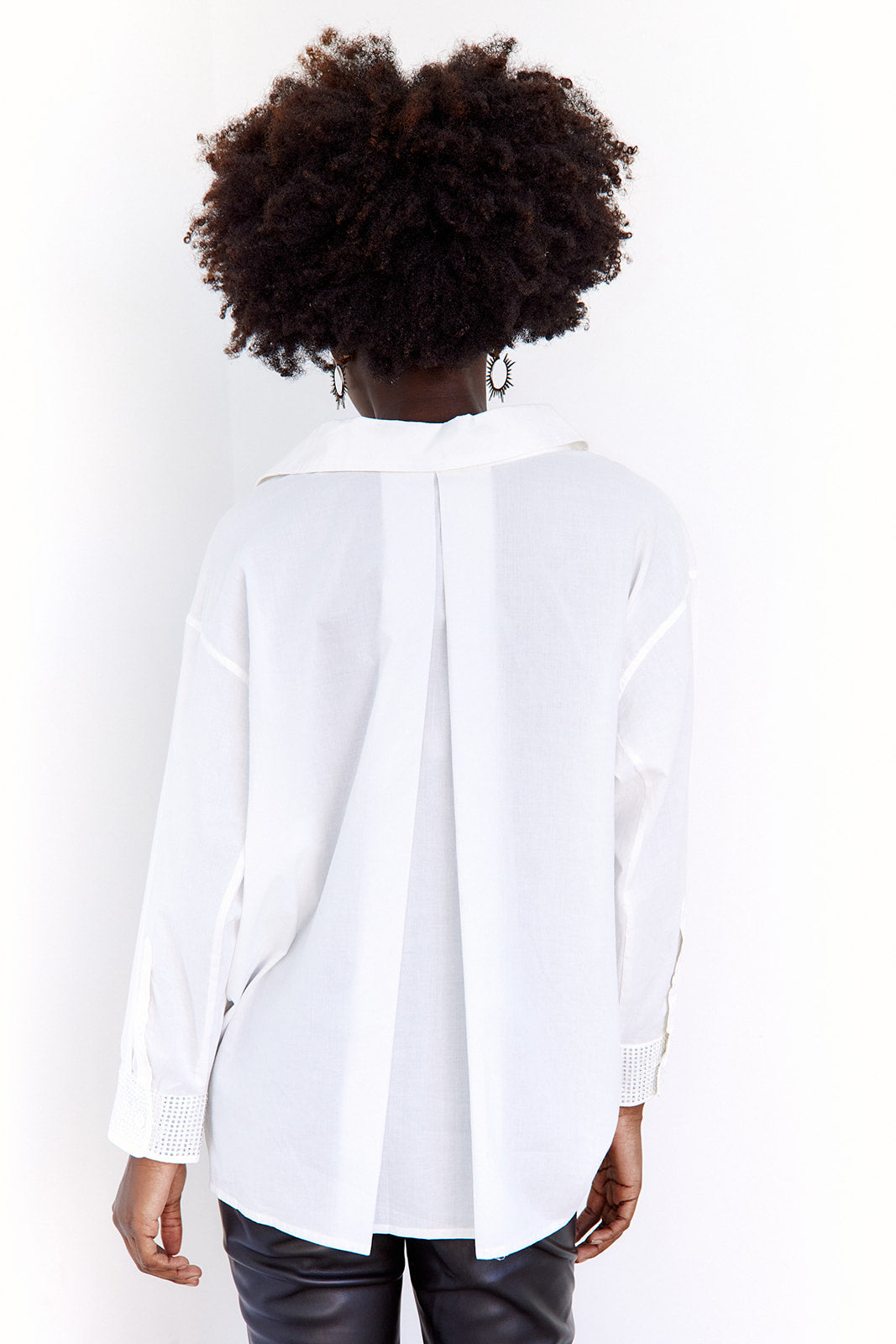 SALE - Damaris White Button Down Shirt