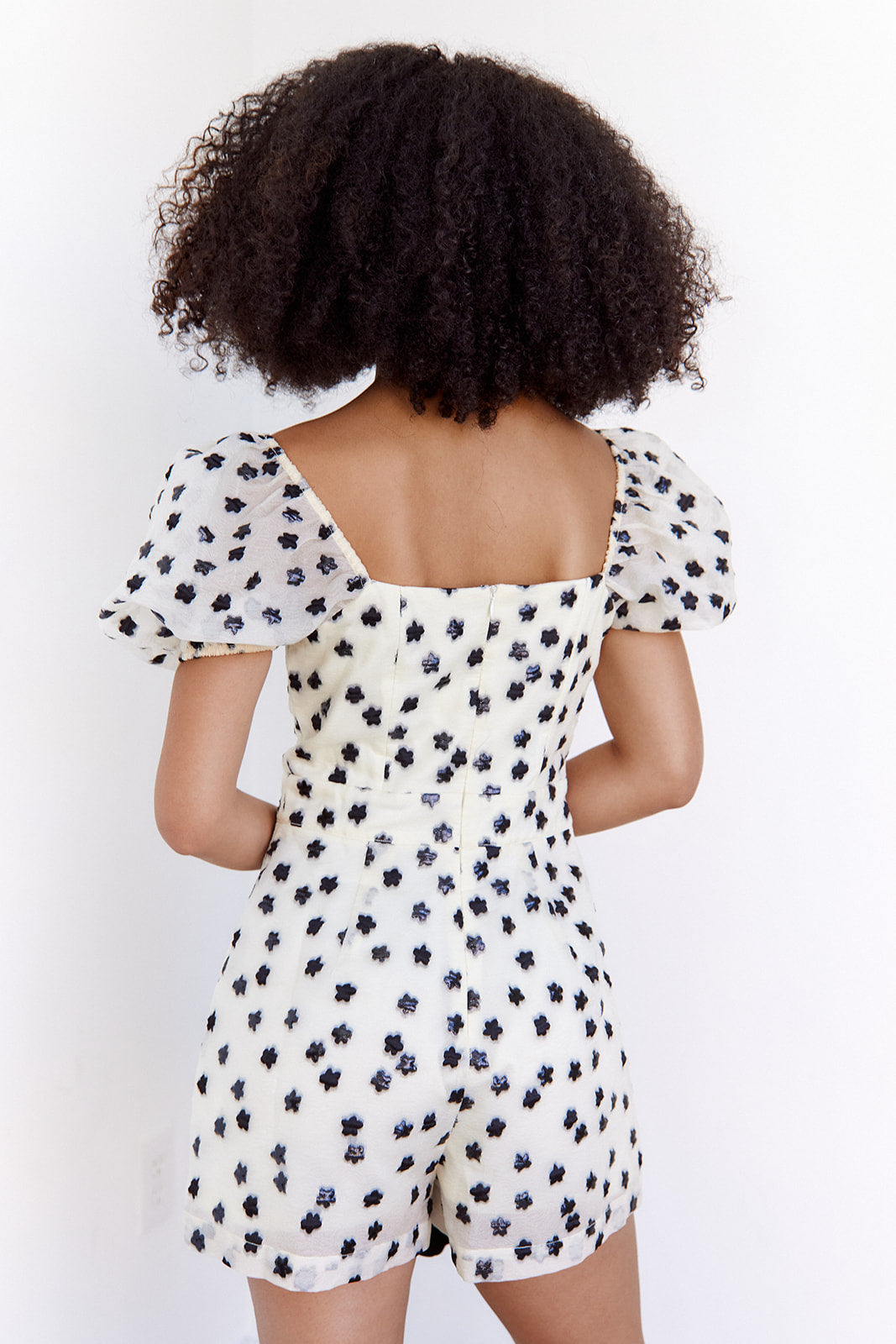 SALE - Devora Floral Romper