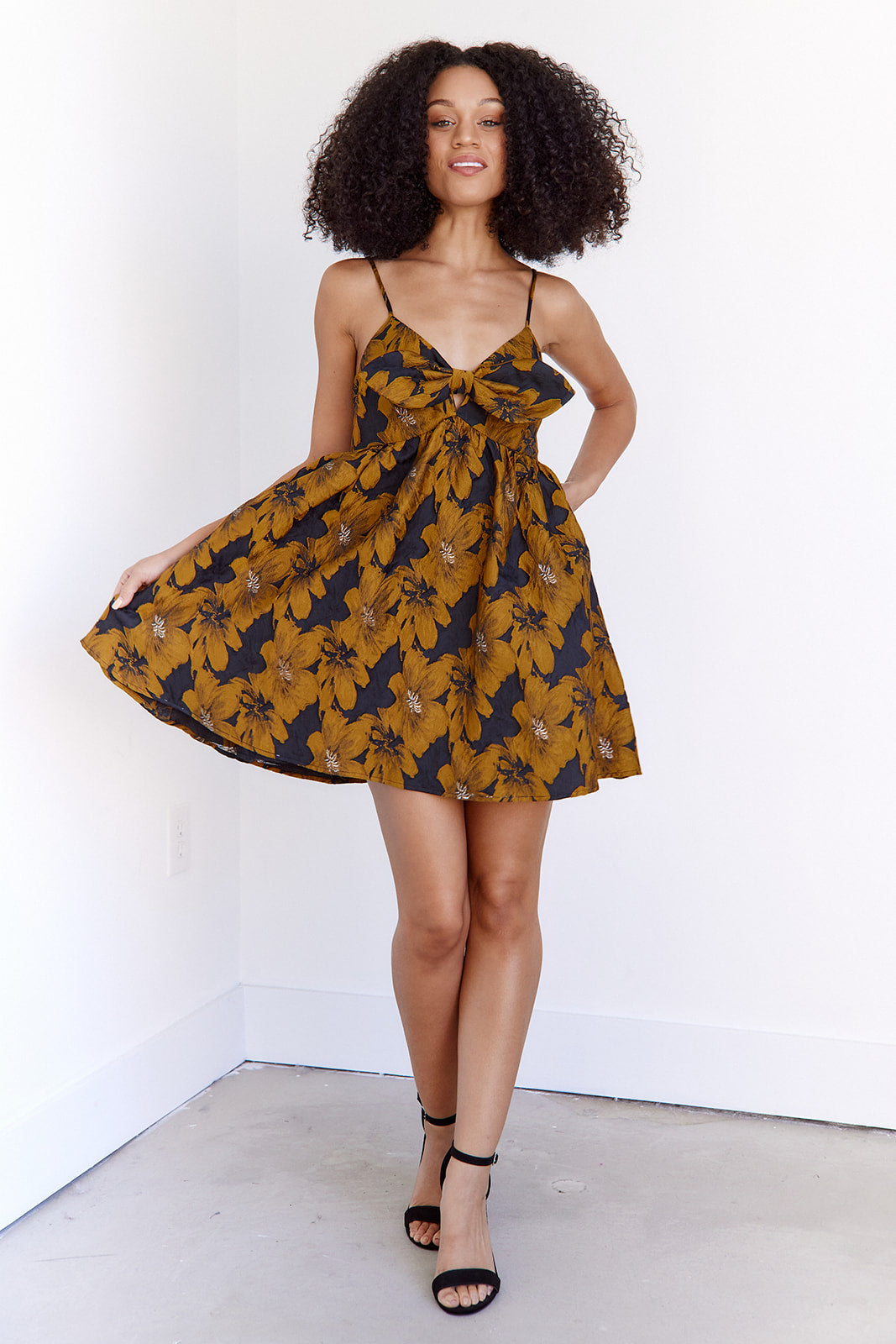 SALE - Hazel Floral Mini Dress