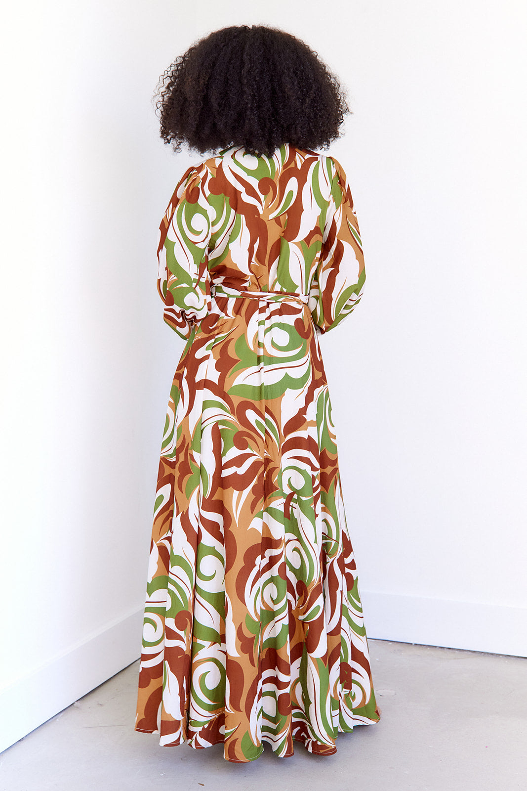 SALE - Kezia Printed Maxi Dress