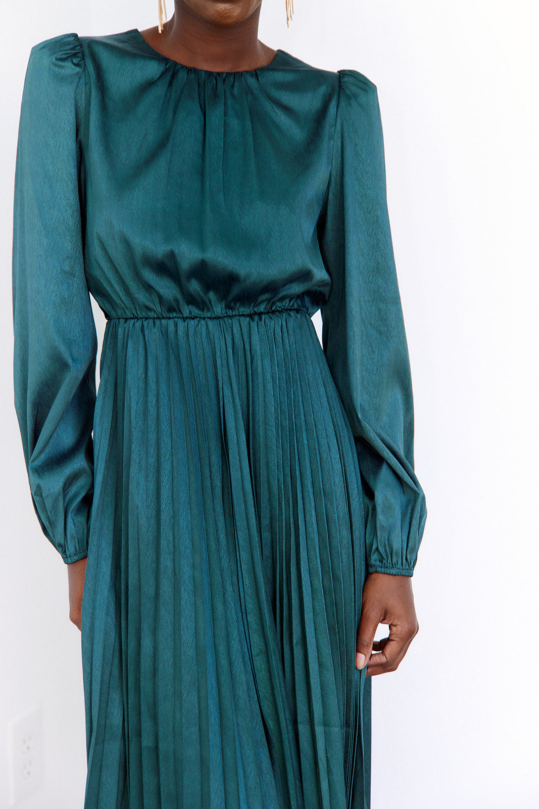 SALE - Mia Pleated Midi Dress