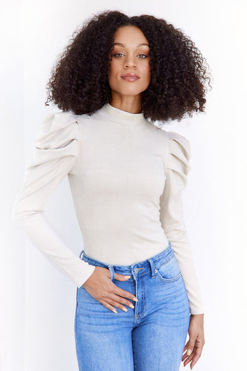 London Suede Bodysuit