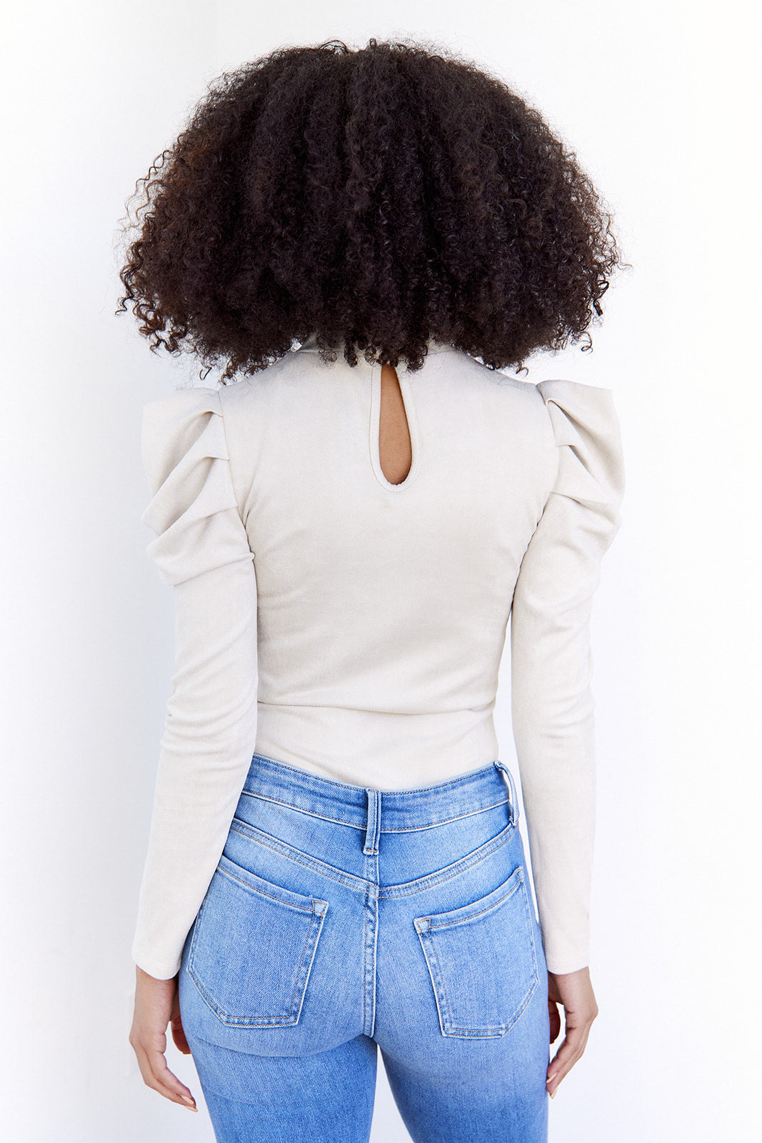 London Suede Bodysuit