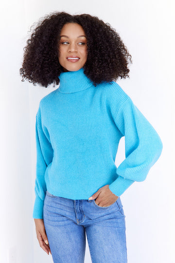 Cia Balloon Sleeve Sweater