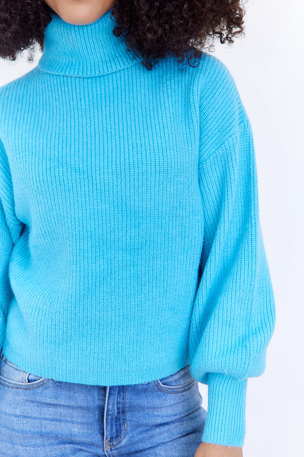 Cia Balloon Sleeve Sweater