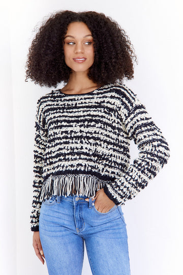 SALE - Isabelle Fringe Sweater