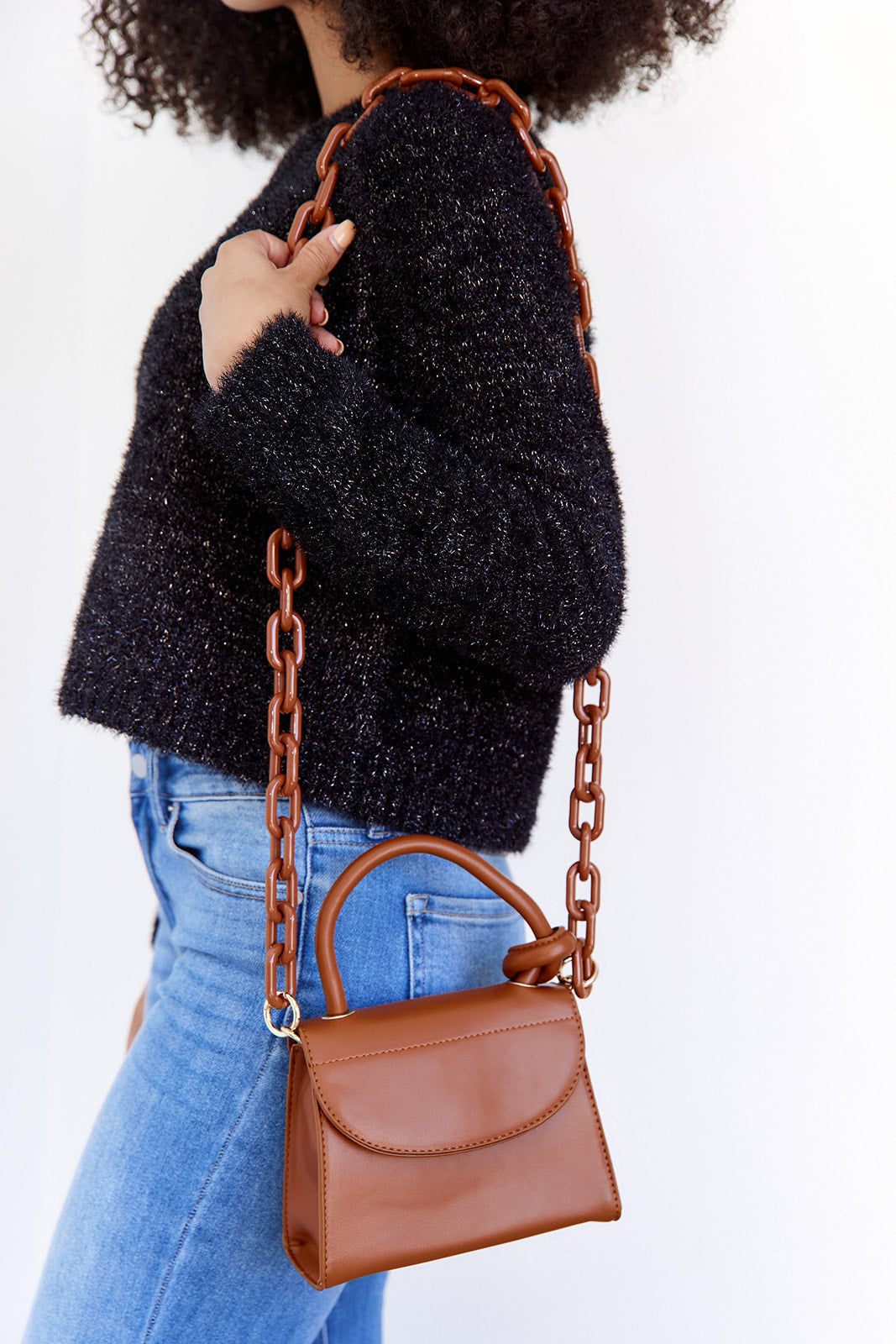 SALE - Amelia Chain Strap Clutch