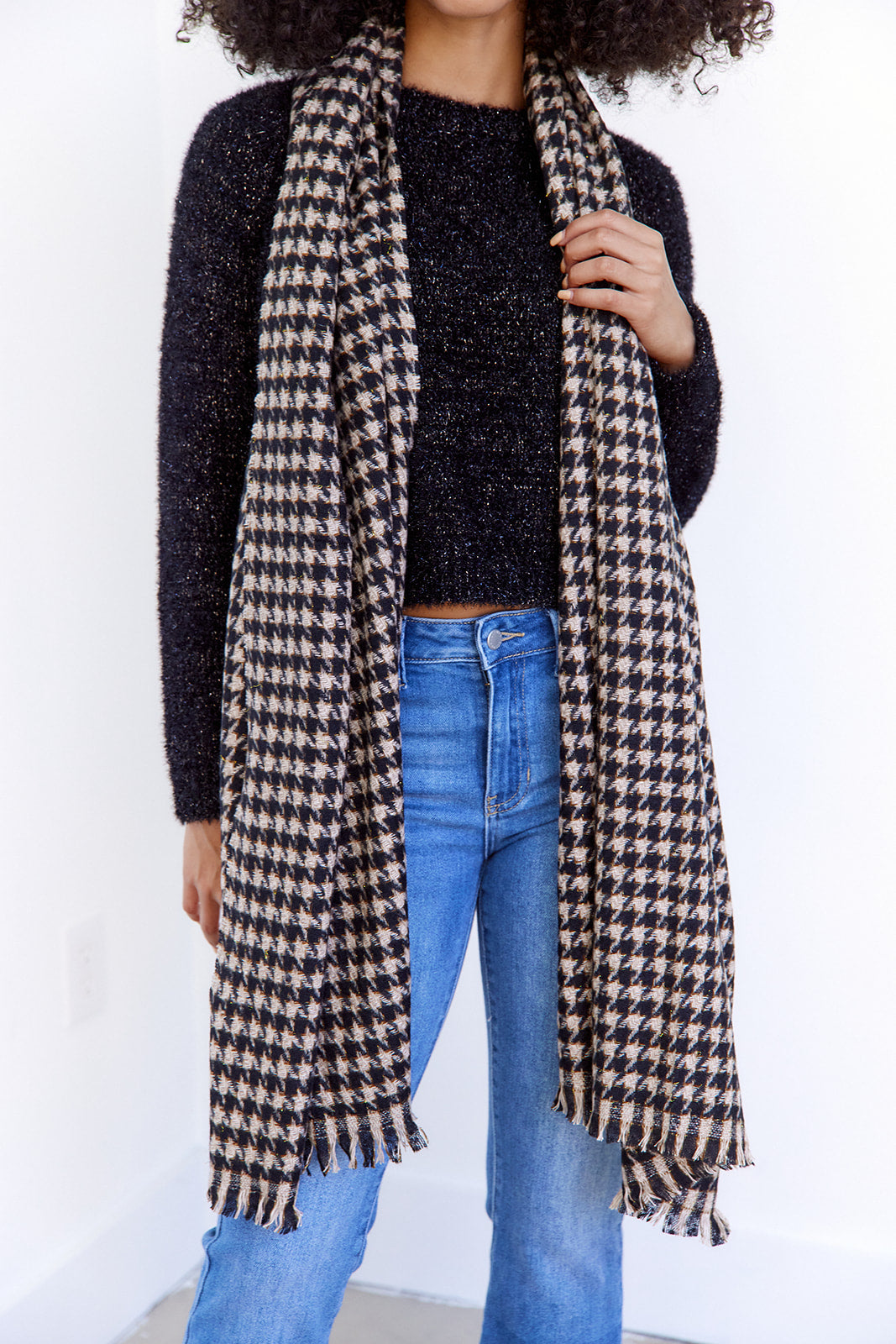 SALE - Alice Houndstooth Scarf