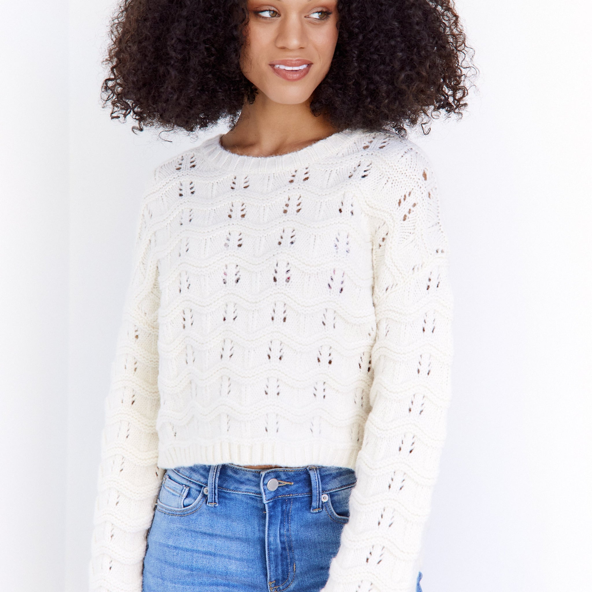 SALE - Zola Cropped Sweater
