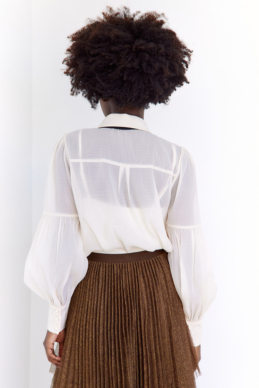 SALE- Sarie Tie Blouse