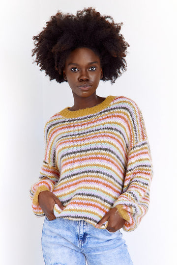 SALE - Lorena Striped Sweater