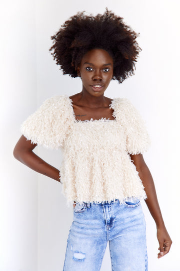 Jeralyn Fringe Top