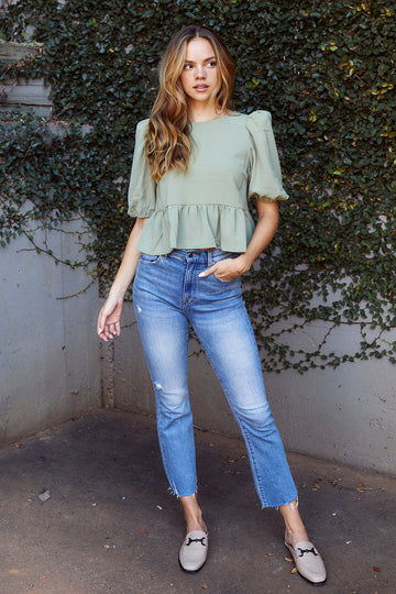 Macki Puff Sleeve Blouse