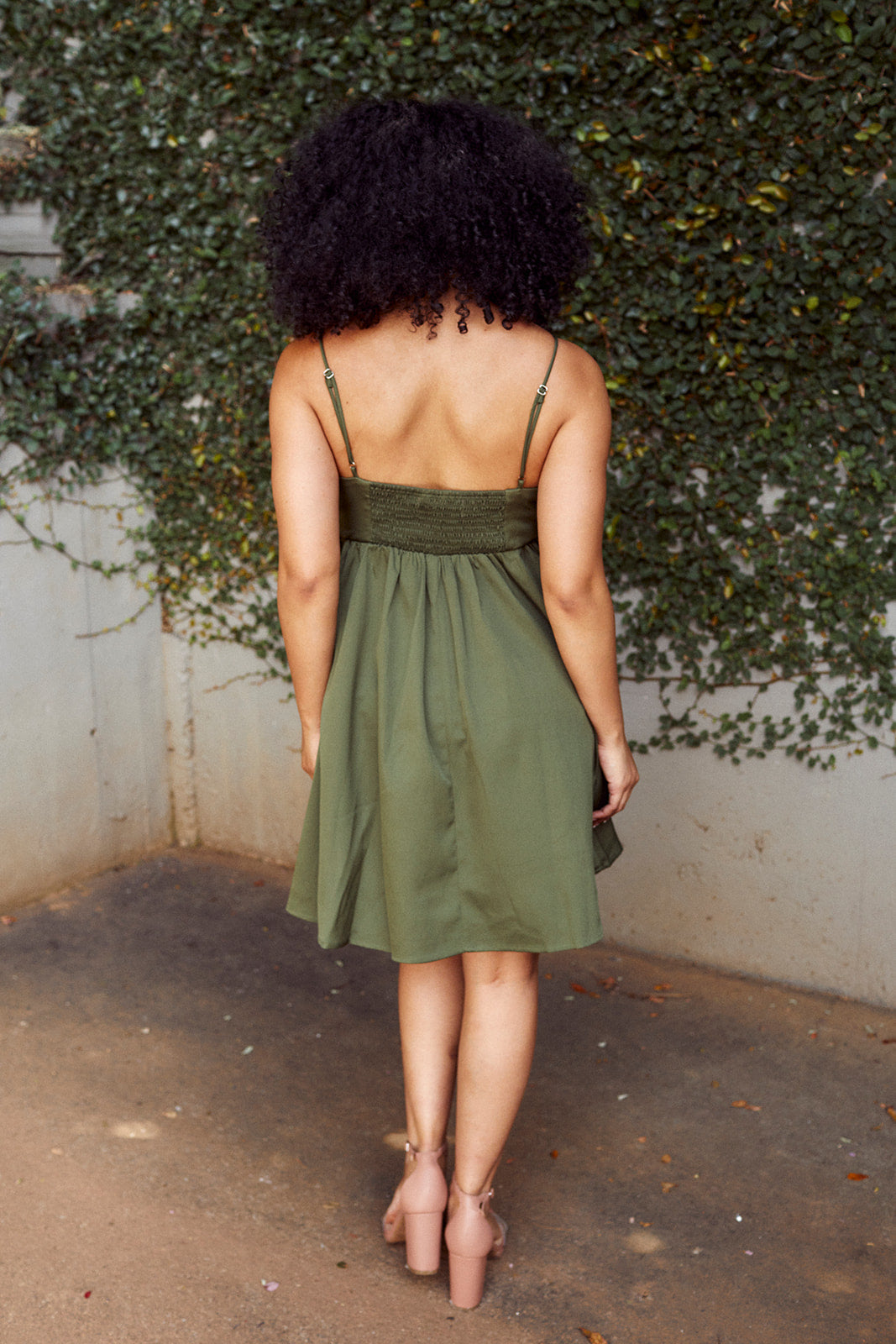 Sora Bow Front Mini Dress