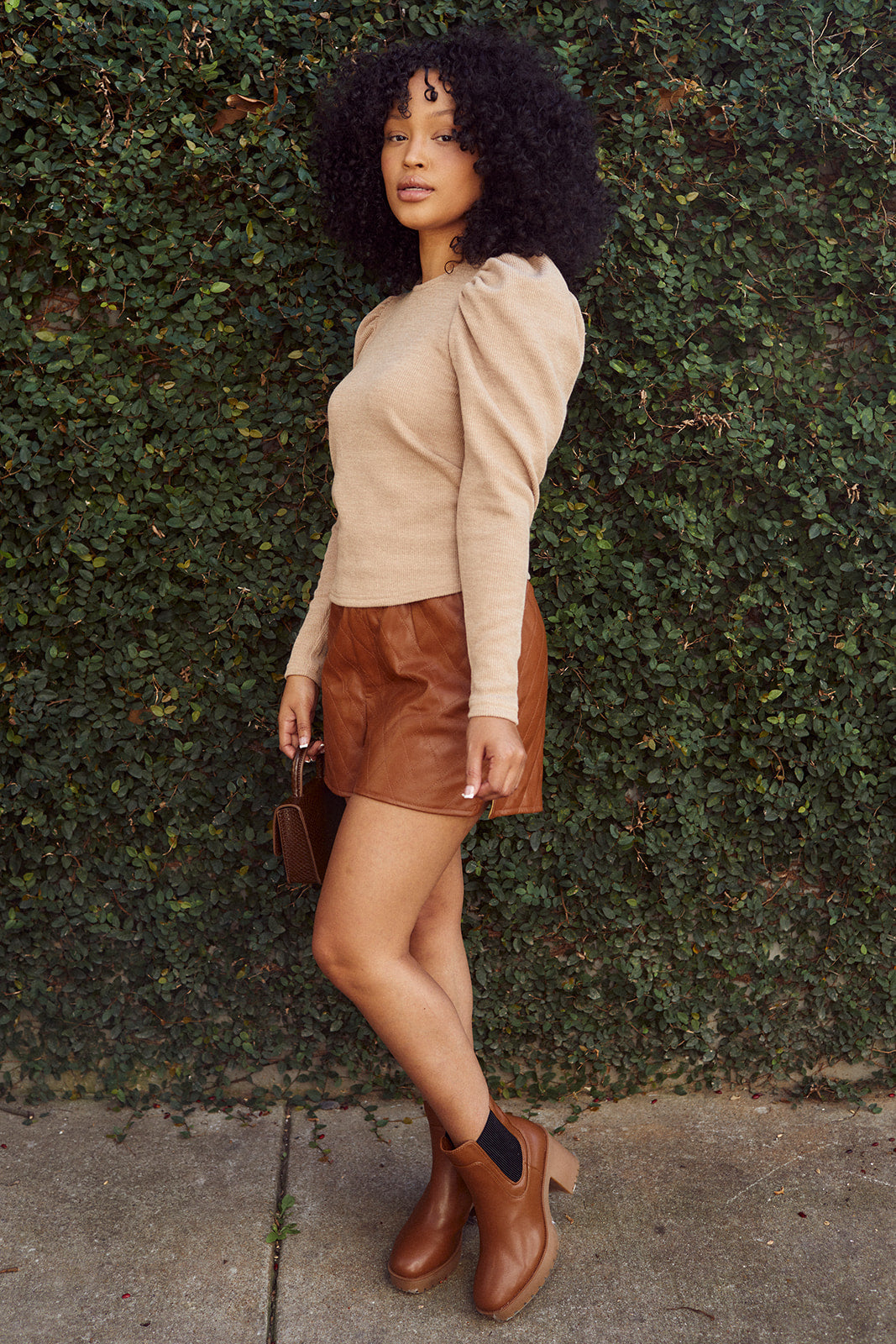 Moira Puff Sleeve Sweater