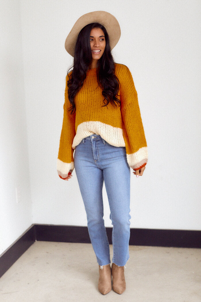 Yara Striped Sweater