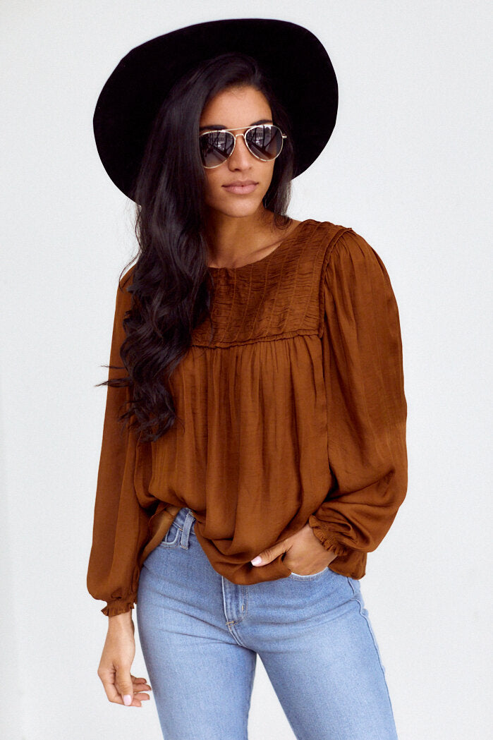 Pampas Long Sleeve Blouse