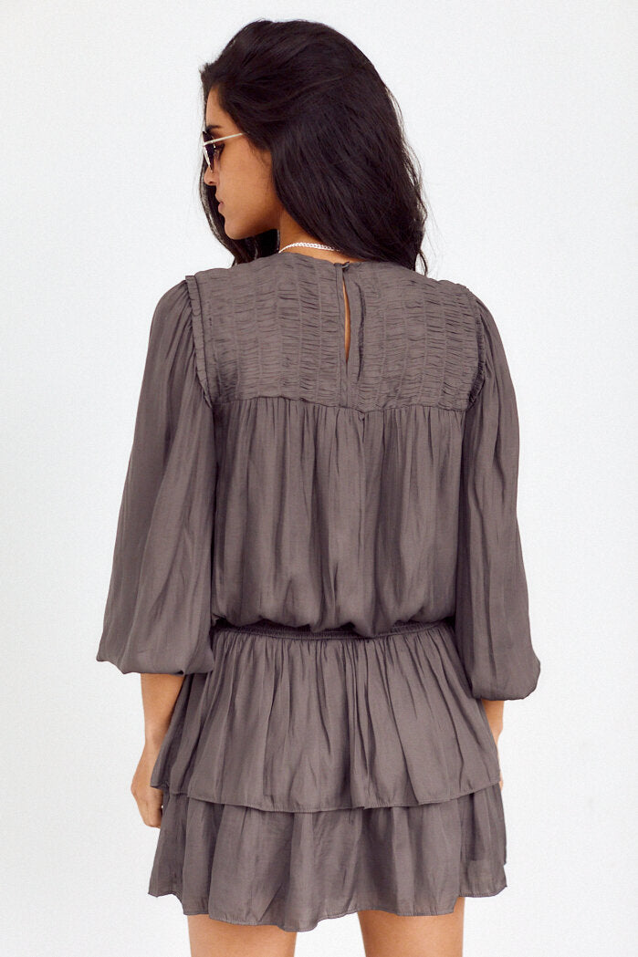 Bryce Smocked Detail Dress