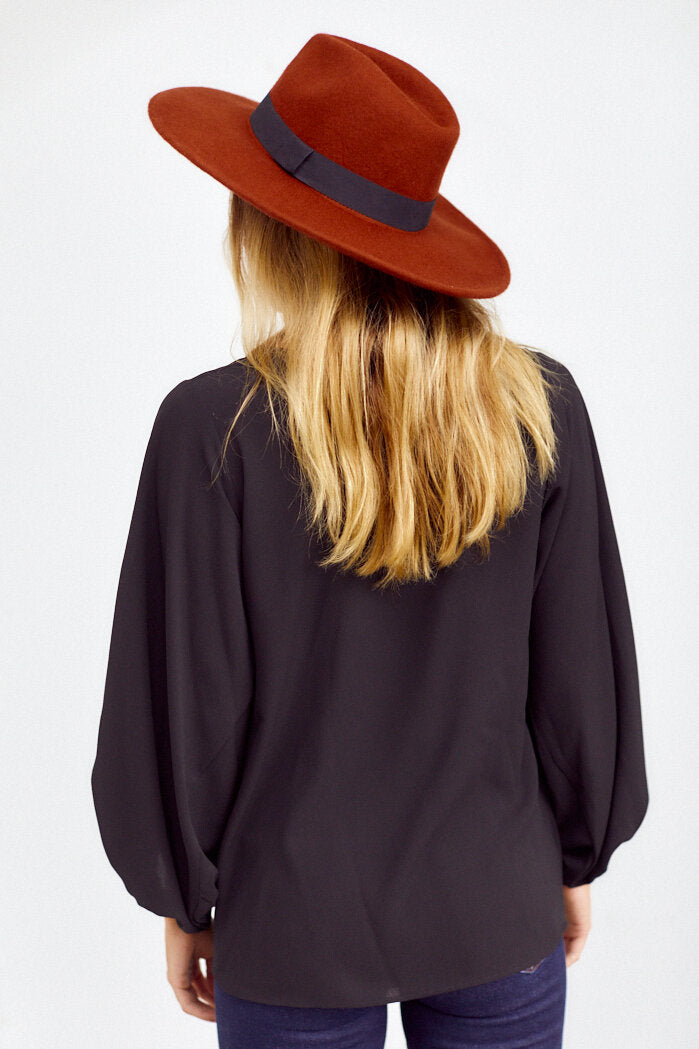 Bella Balloon Sleeve Blouse