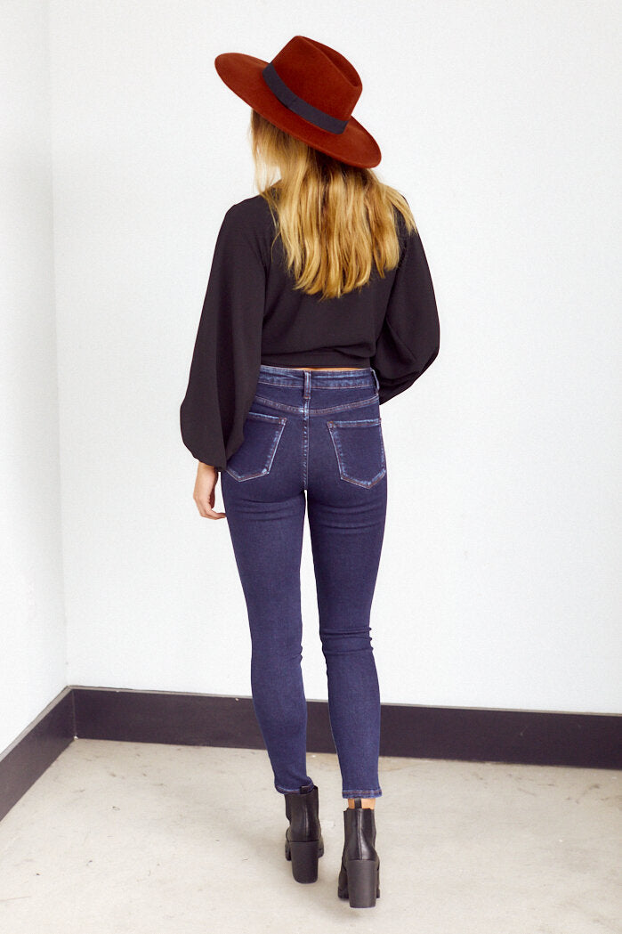 Jonie High Rise Ankle Skinny
