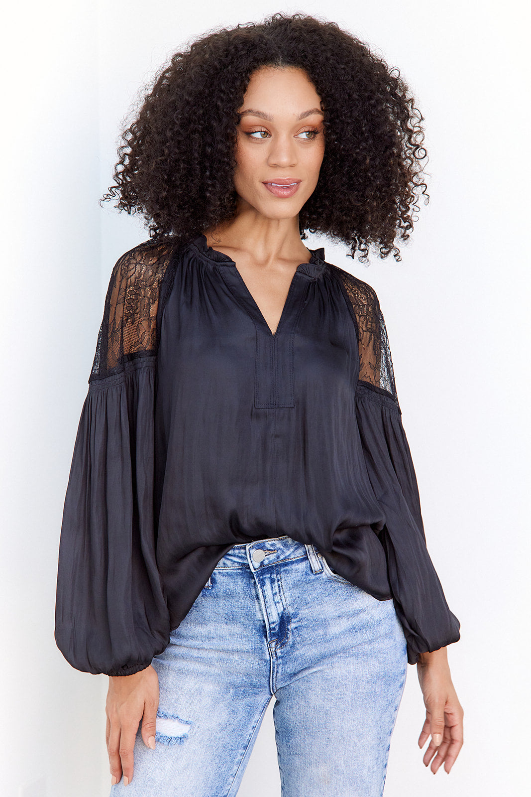 SALE - Meg Lace Blouse