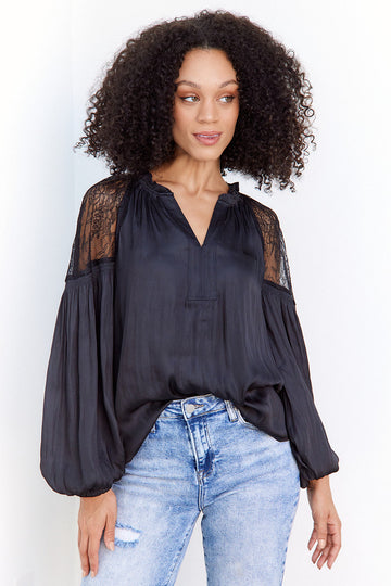SALE - Meg Lace Blouse