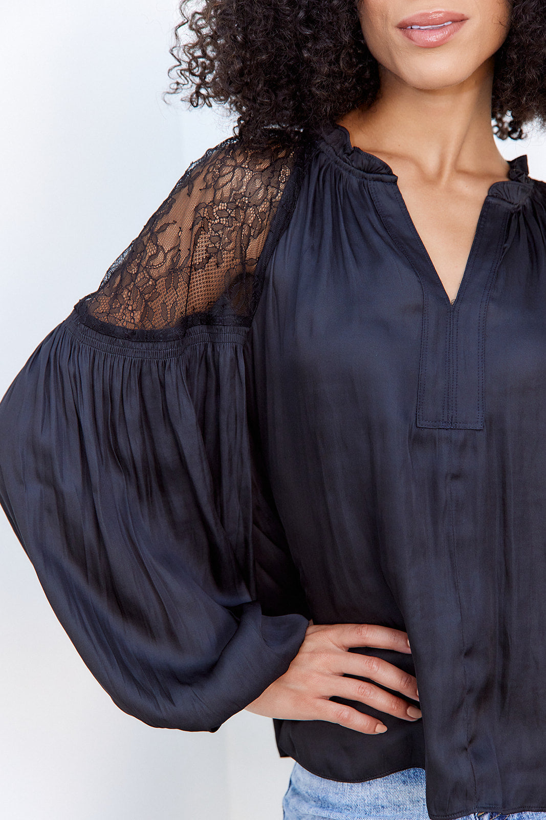 SALE - Meg Lace Blouse