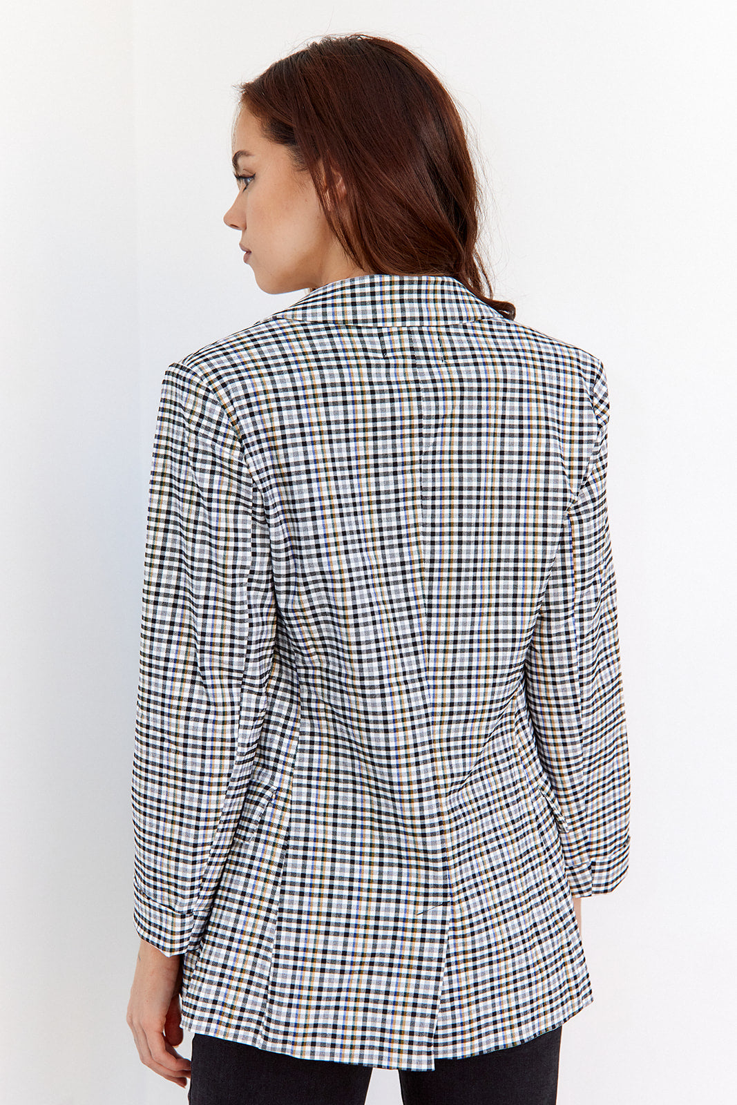 SALE - Poppy Plaid Blazer