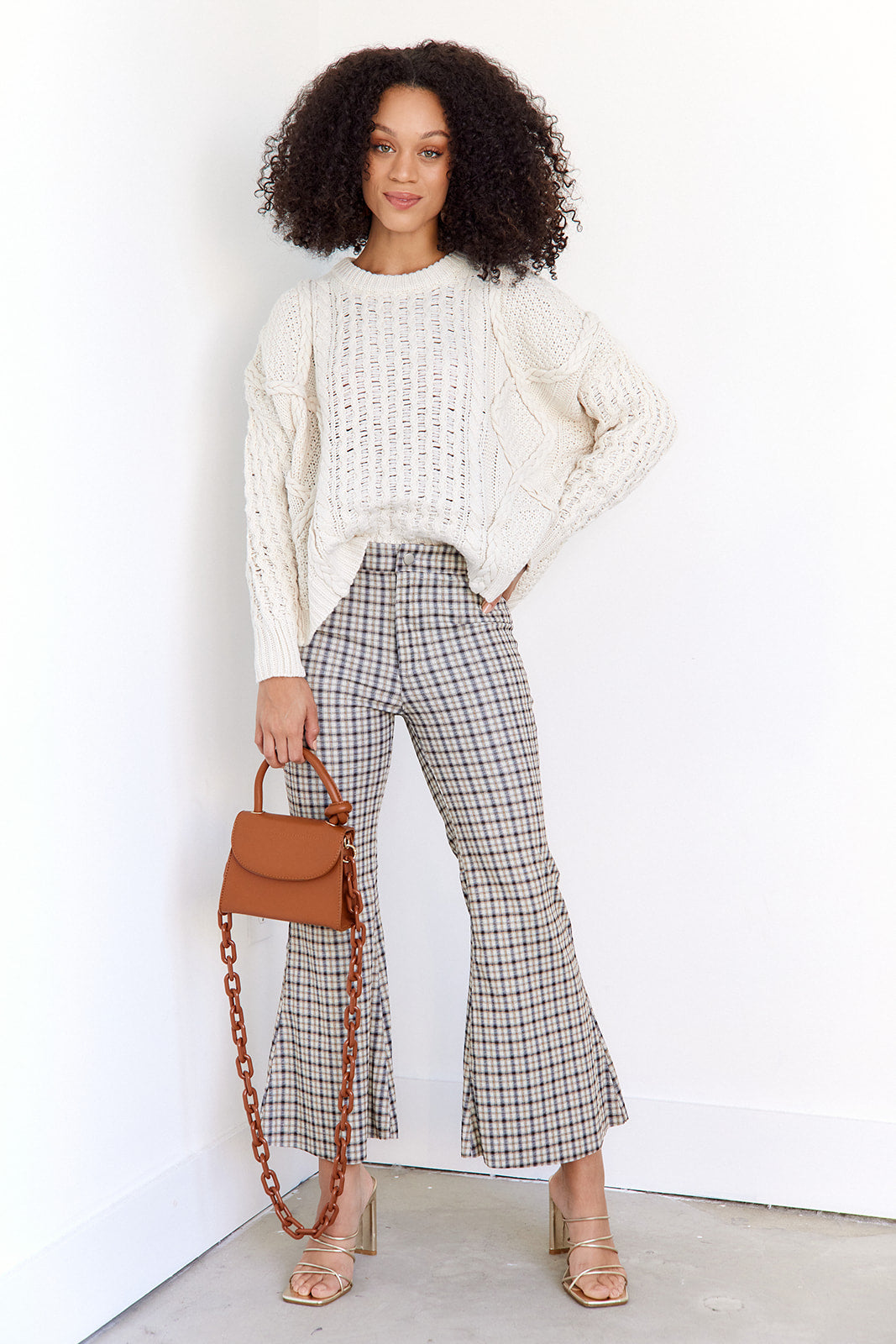 SALE - Kaylee Cable Knit Sweater