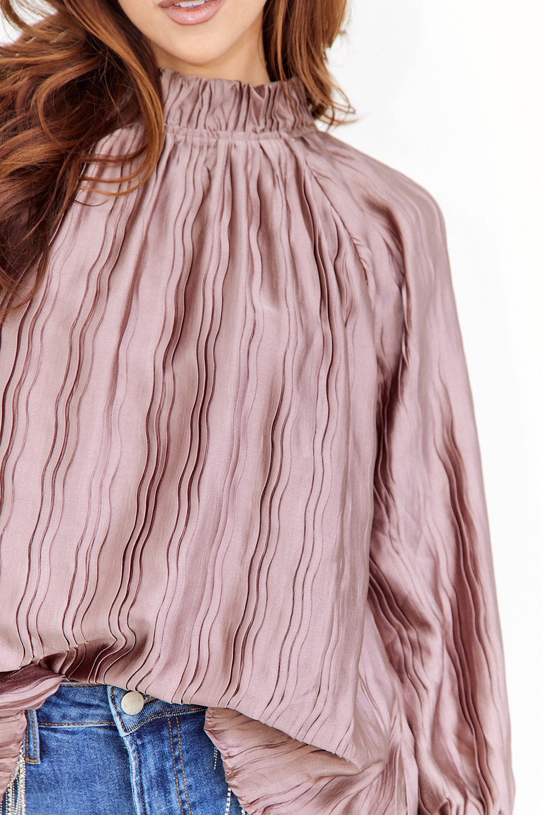 SALE - Alice Textured Ripple Blouse