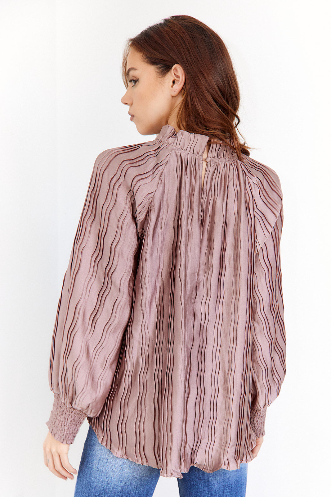 SALE - Alice Textured Ripple Blouse