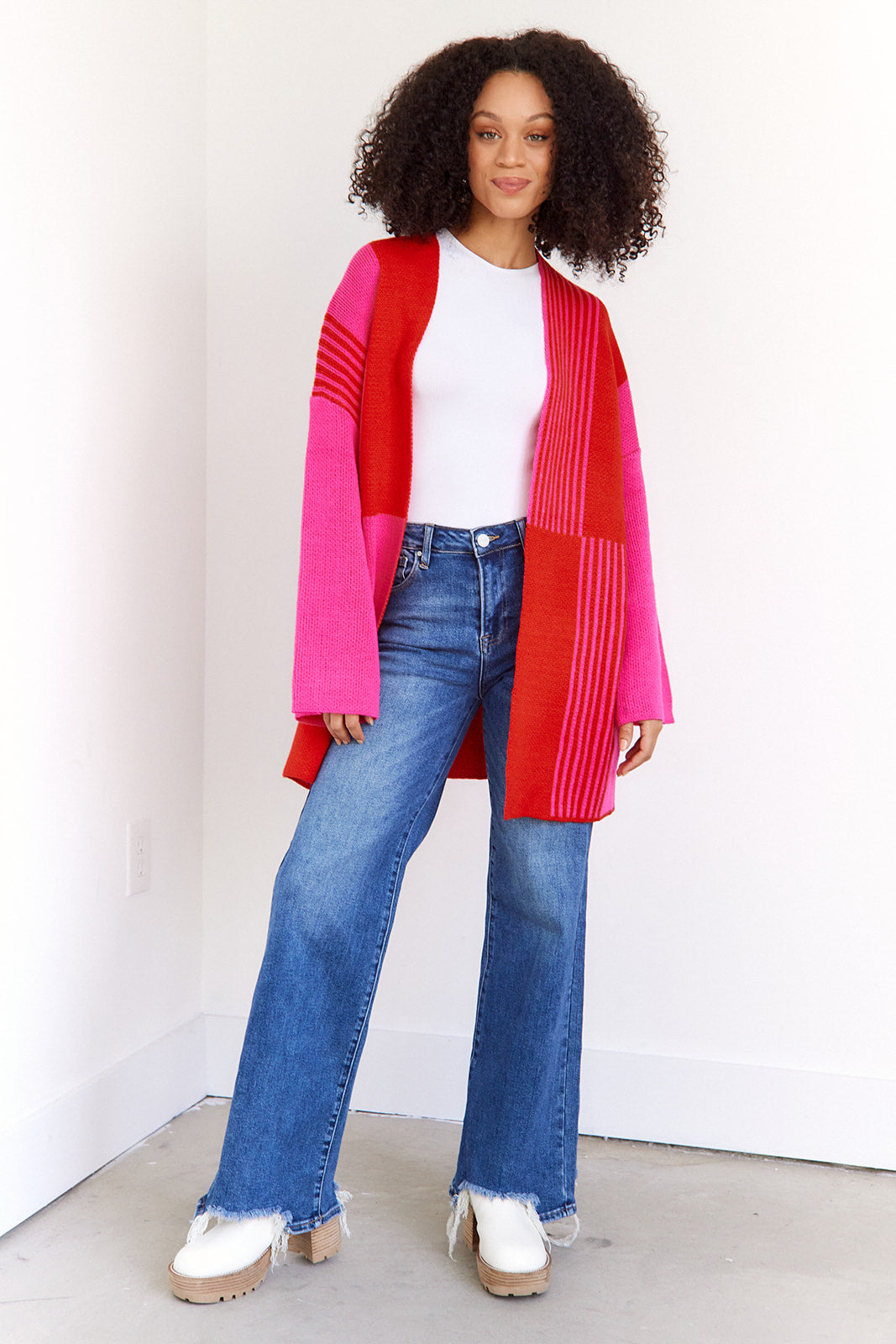 SALE- Kinsley Colorblock Cardigan