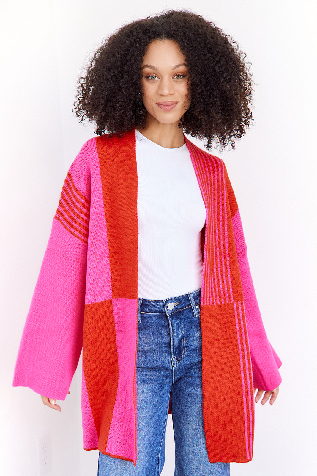 SALE- Kinsley Colorblock Cardigan