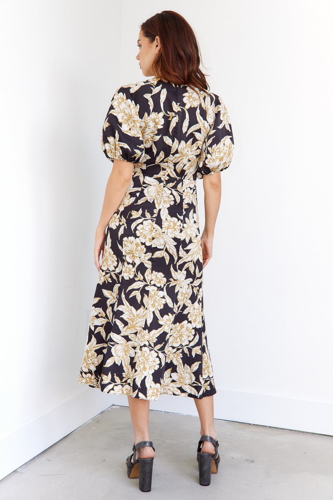 SALE - Brielle Floral Midi Dress