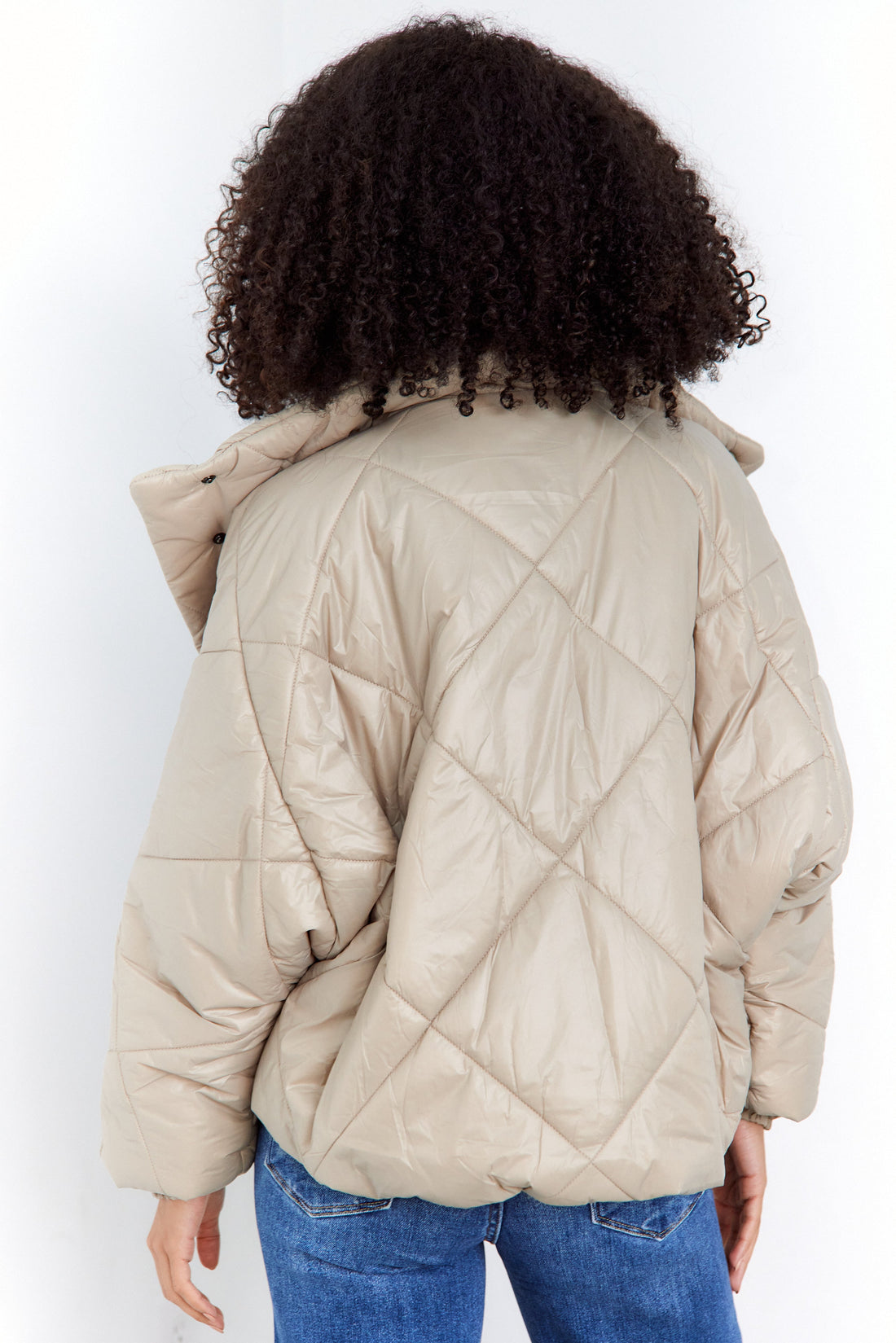 SALE - Adrian Quilted Nylon Puffer